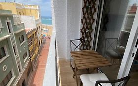 Beach balcony lounge