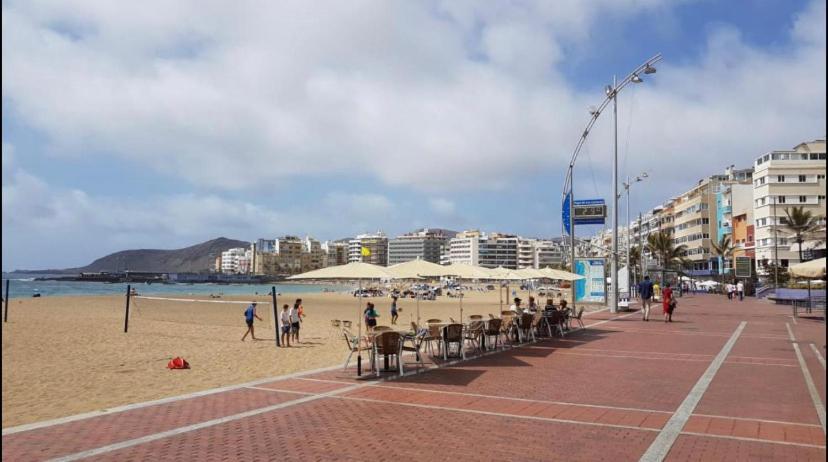 Beach balcony lounge Las Palmas / Gran Canaria Exterior foto